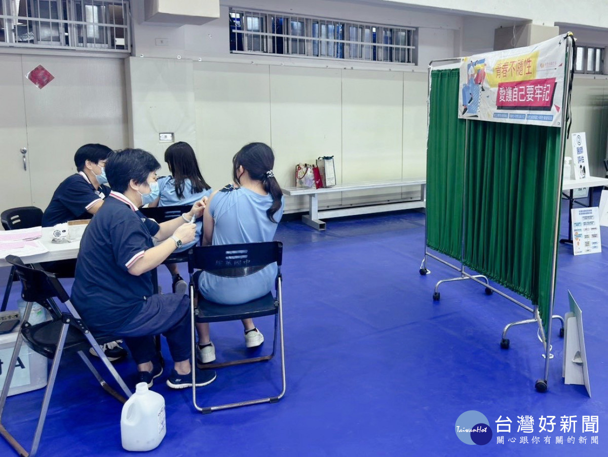 守護青少年健康　竹市公費HPV疫苗巡迴開打