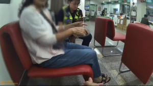 水里鄉一名女子於臉書看到有人販售紫地瓜，欲網購紫地瓜竟遇「假黑貓」！ 警銀聯手攔阻守住血汗錢。（集集警分局提供）