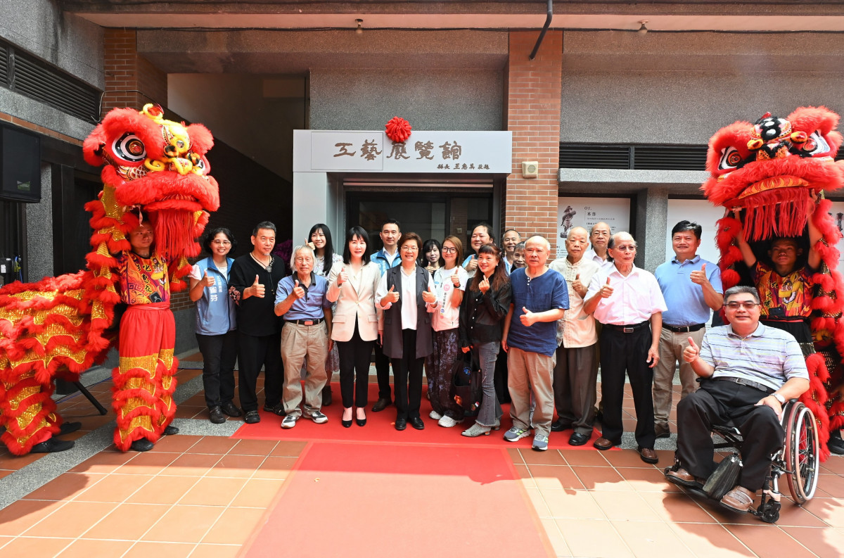 工藝展覽館搬新家！　15位工藝大師聯展登場　彰化工藝新據點亮相