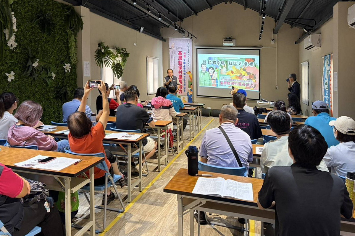 桃園動保走進社區推動「認養小站」　認養、疫苗、絕育服務深入鄰里