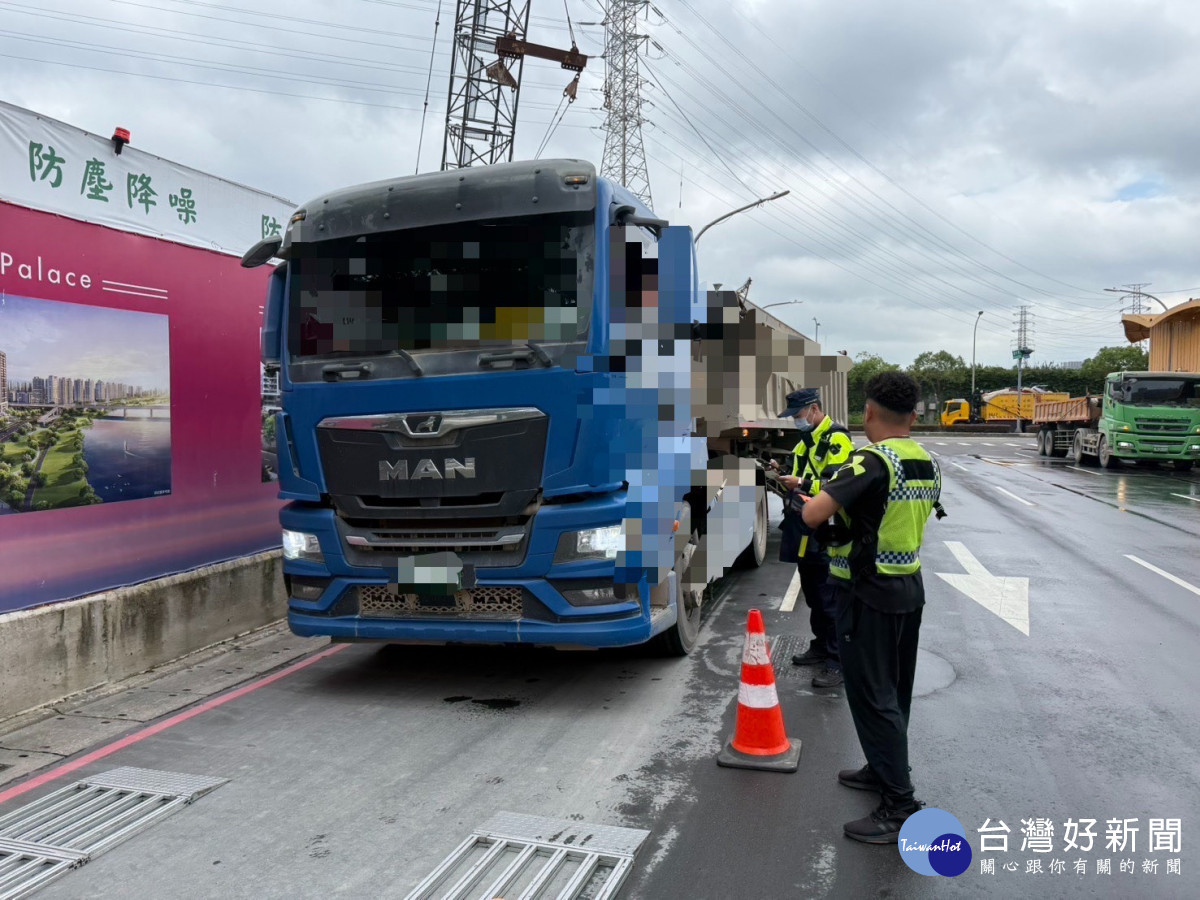 中和警精準分析大型車違規熱區　強力取締保障用路人安全