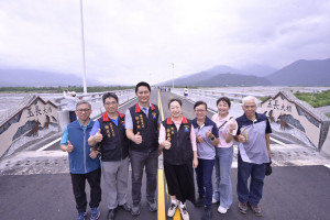 花75鄉道玉長大橋0918震災復建工程完工通車　大幅提昇橋樑品質及行車安全
