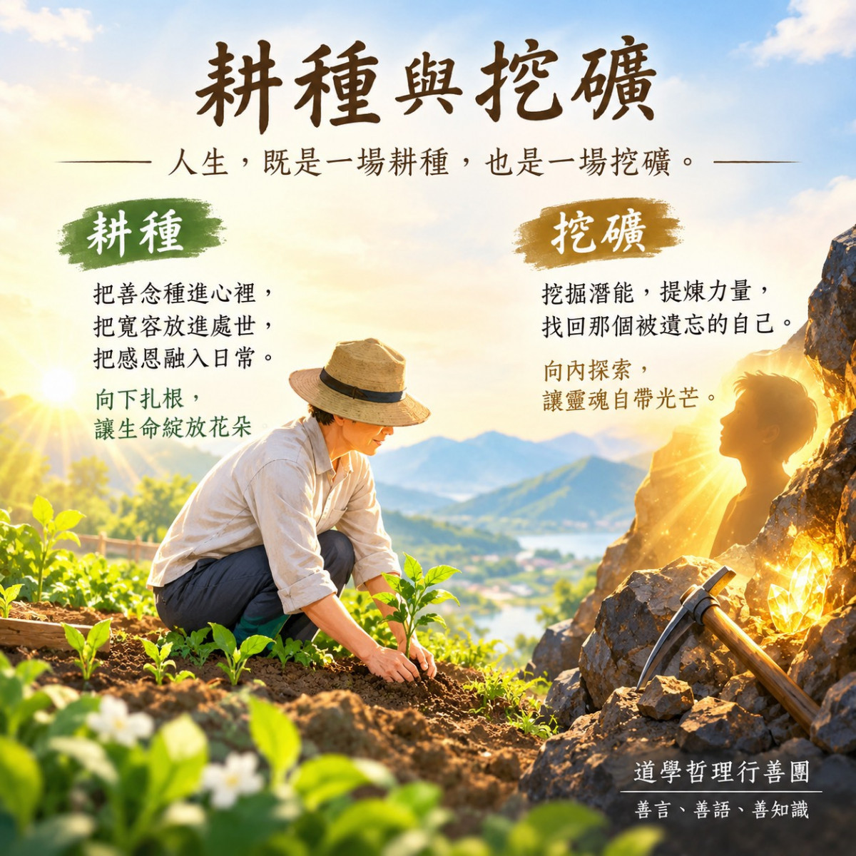 耕種與挖礦