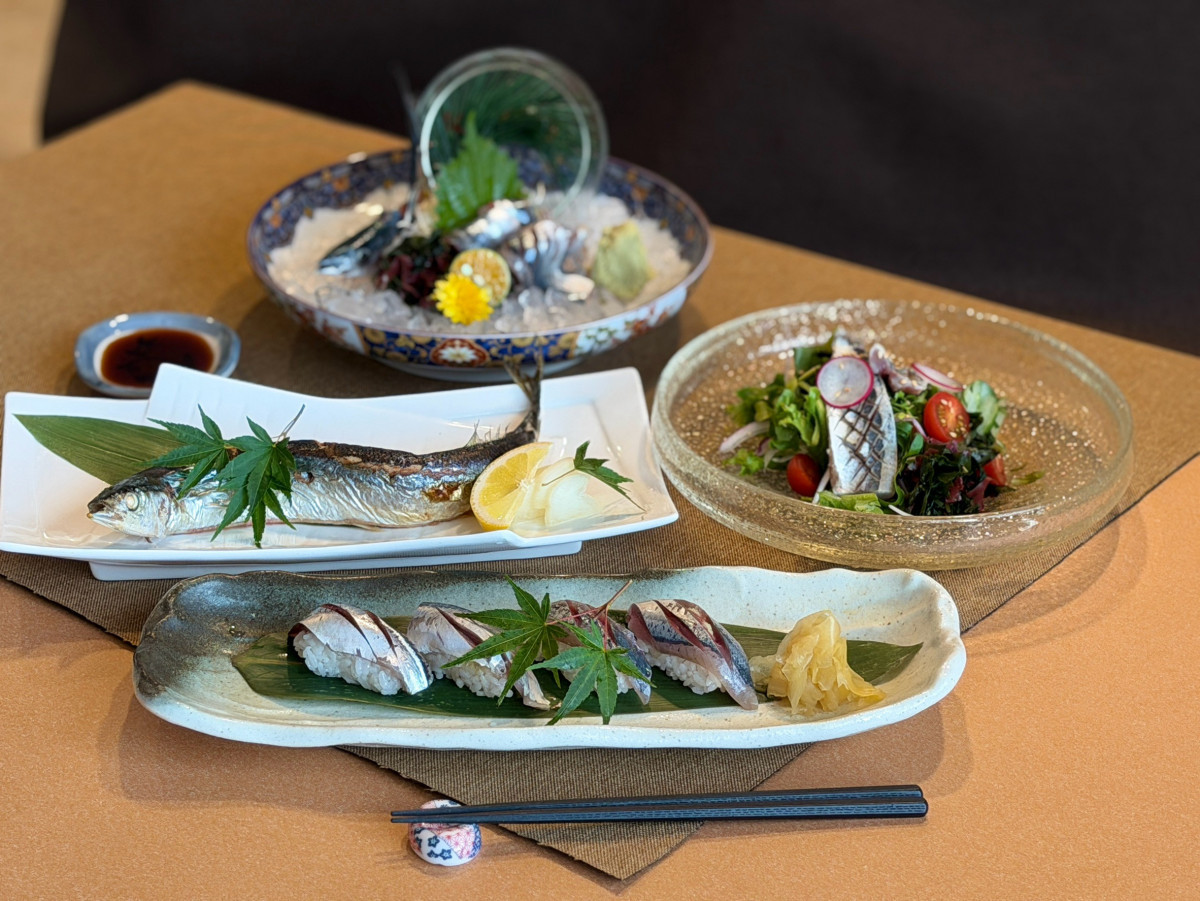 中山日本料理推出「秋刀魚限定料理」以食材本身的鮮味與細緻油脂為主角,演繹多道秋刀魚料理。