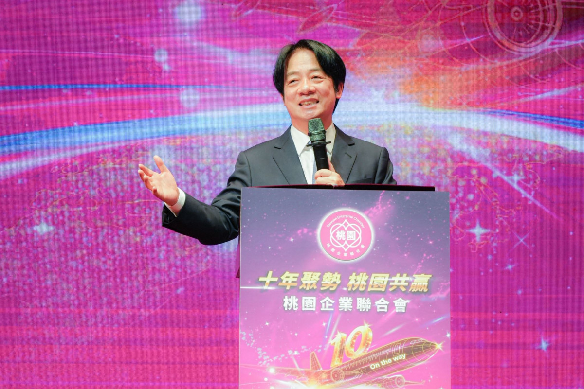 賴總統致詞。