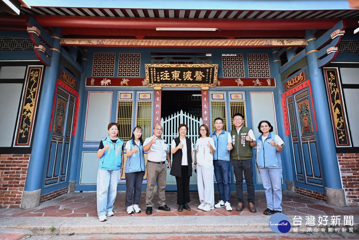 鹿港八郊之首日茂行修復竣工，2026彰化古蹟日揭幕。圖／彰化縣政府提供