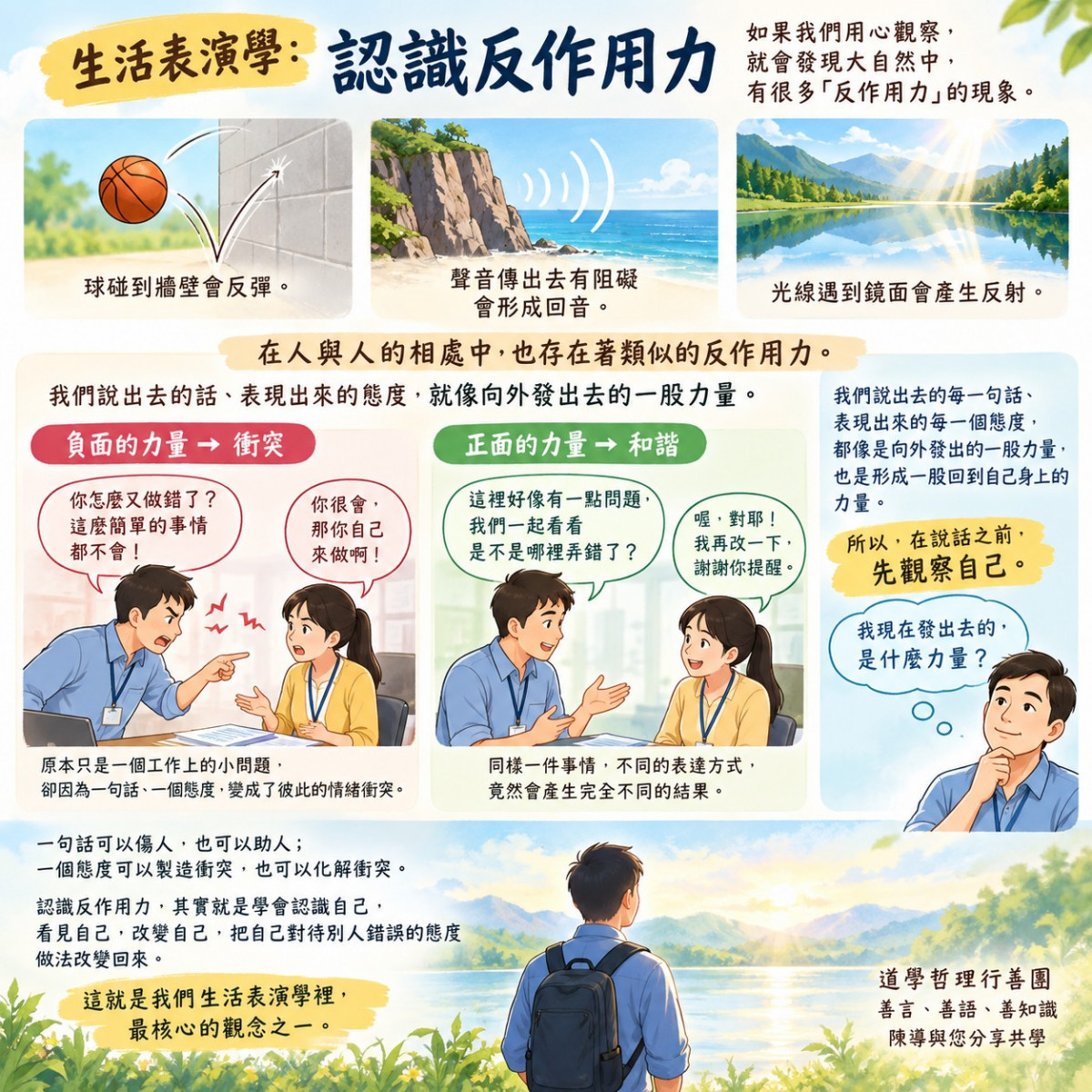 生活表演學：認識反作用力