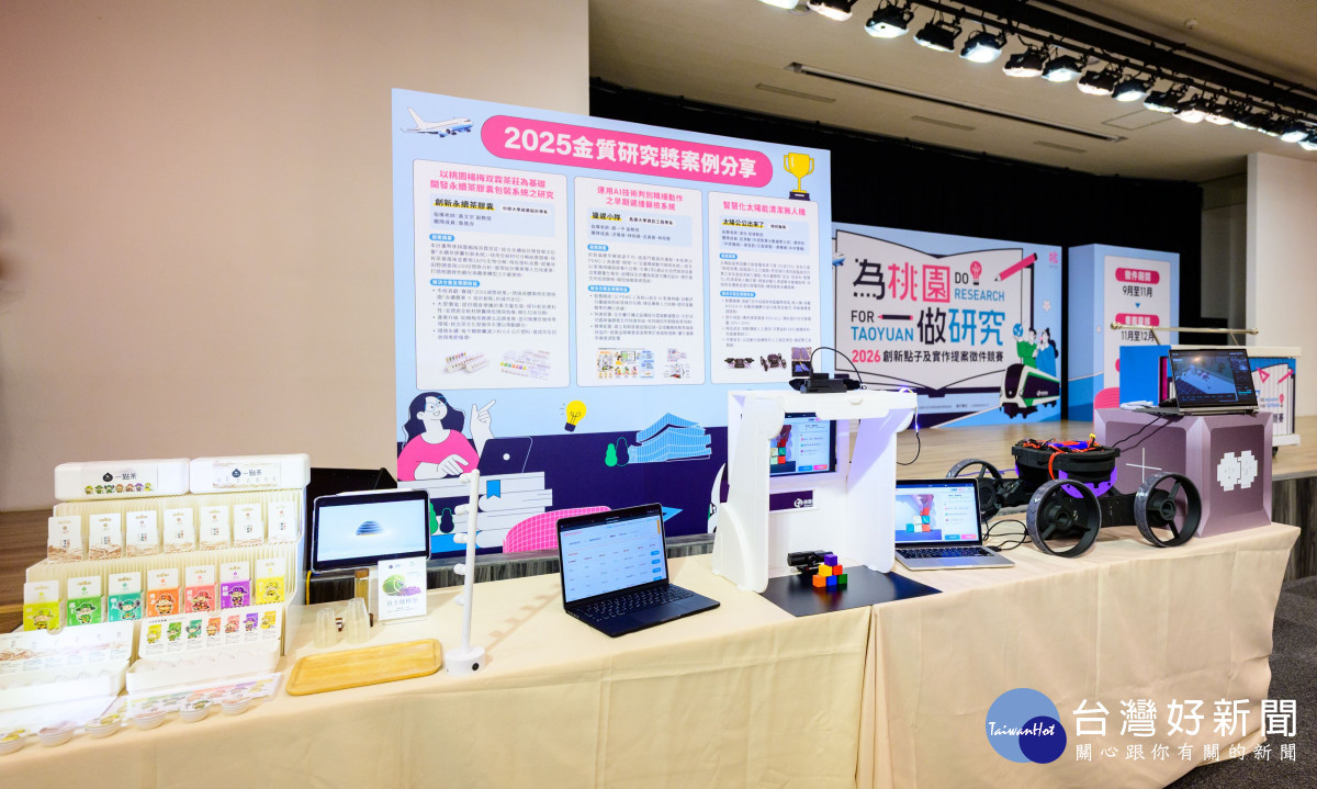 去年3件金質研究獎作品兼具巧思與實用性。