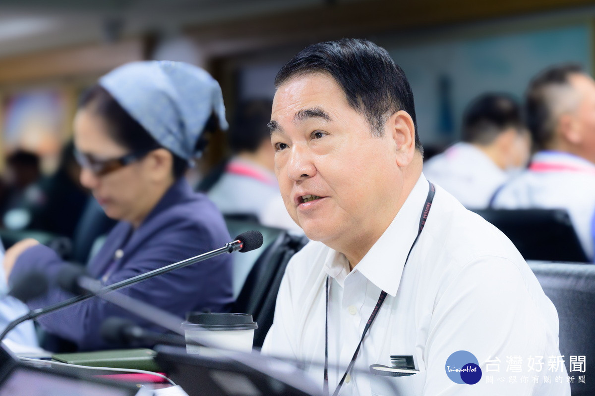 桃園市政府水務局長劉振宇。