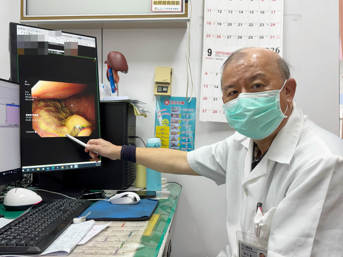 7旬翁嘴破吞嚥困難　檢查發現7公分惡性腫瘤