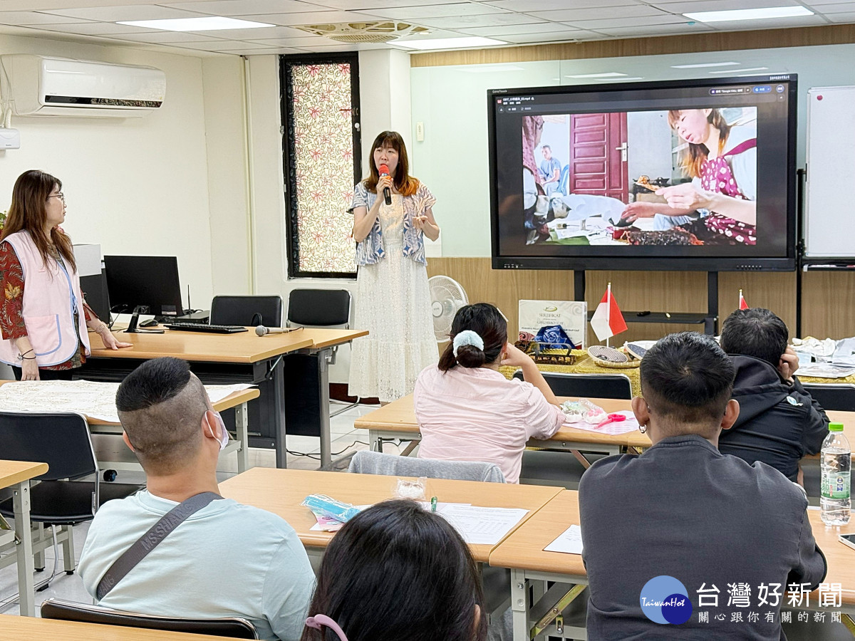 朱小萁女士分享返回印尼故鄉,親赴蠟染村落學習製作蠟染技藝