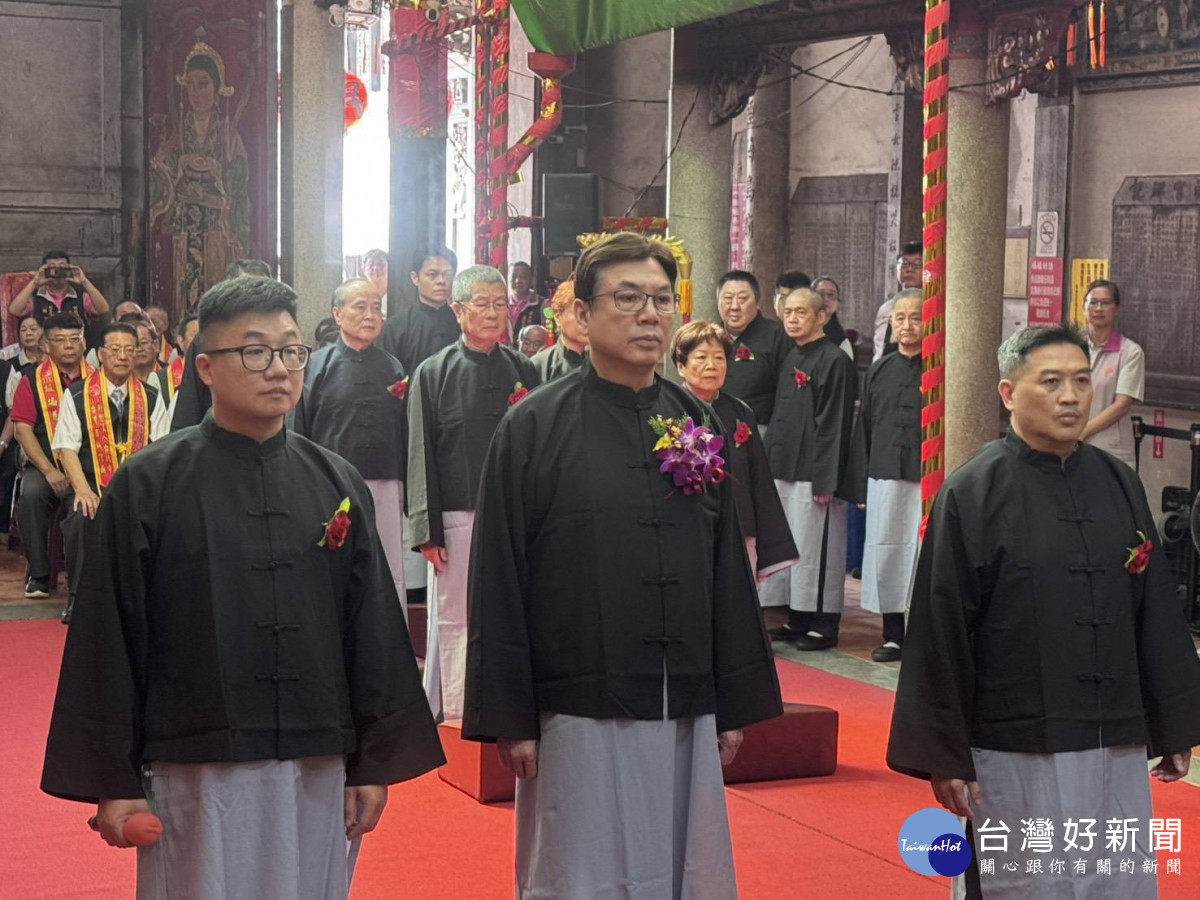 2026北臺灣媽祖文化節　劉和然主祭三獻古禮大典