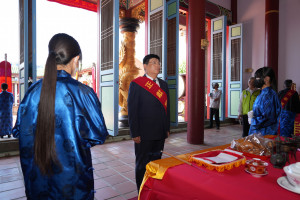 澎湖縣紀念孔子誕辰2576周年釋奠大典　傳承尊師重道精神