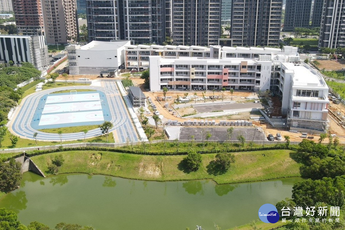 文青國民中小學校舍新建二期工程-現況圖。