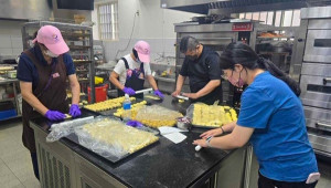 攜手新社農會打造中秋幸福味。林重鎣