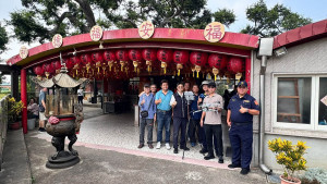 中秋連假車潮湧現，台中警出動空拍機監控路況，掌握車流即時疏導。（圖/中市交通隊提供）