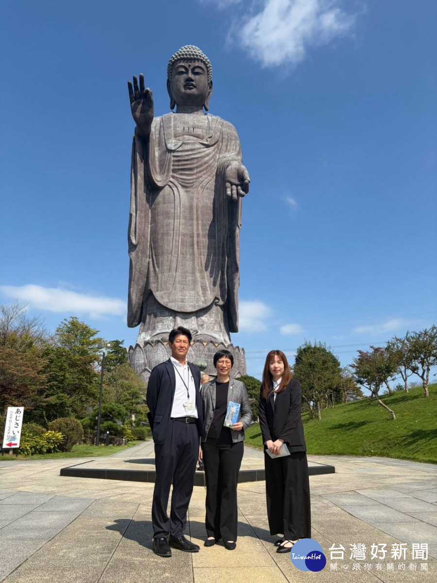 前往牛久大佛園區考察,實地感受牛久市代表性的觀光地標。