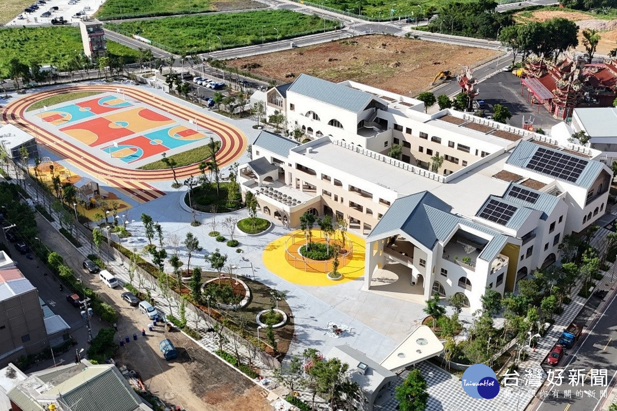 打造安全舒適學習新場域　龍岡國小新建校舍完工