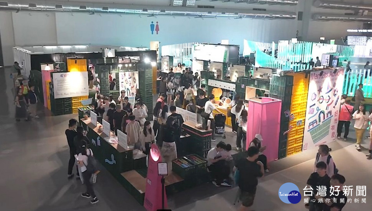 台灣設計展狂吸40.7萬人次 。