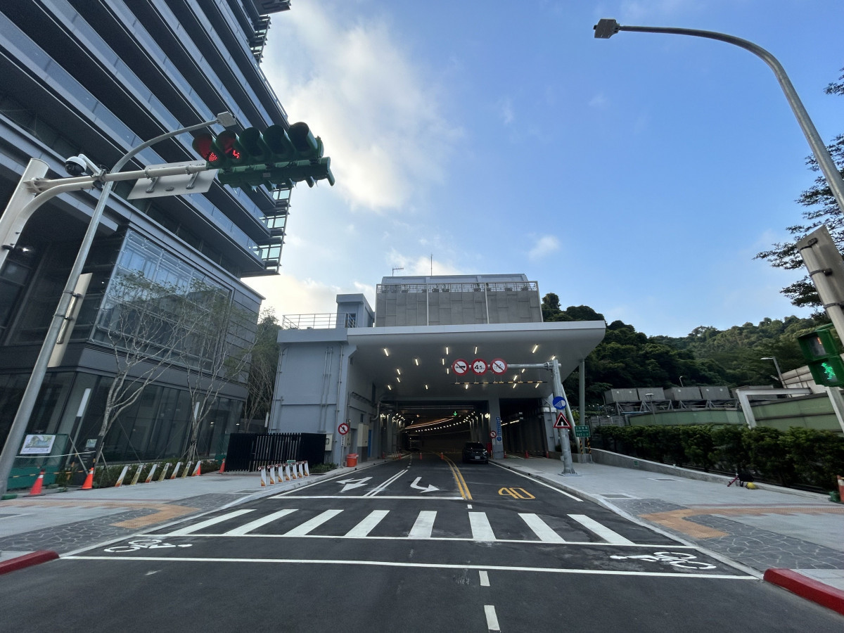 生技隧道北洞口現況（臨南港車站端）