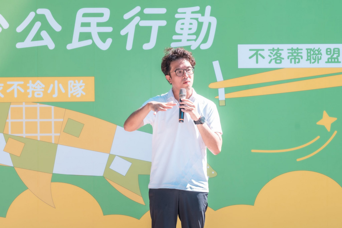 民主進步黨籍台北市長候選人沈伯洋。（圖／資料照片，圖源：翻攝自Facebook帳號台北 沈伯洋﻿）