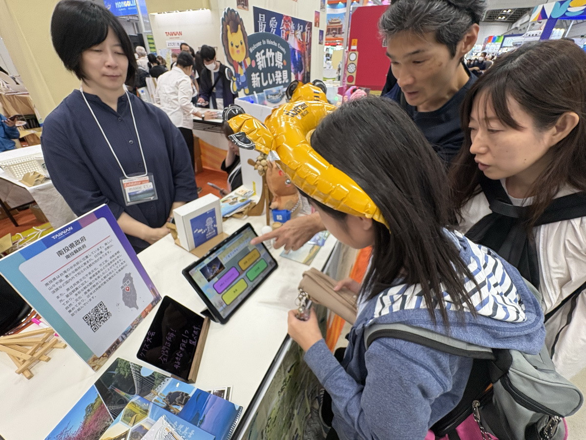 互動遊戲。(縣府提供)
