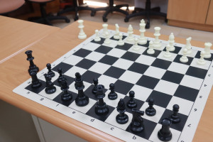西洋棋令人思路清晰助益頗大。（記者扶小萍攝）
