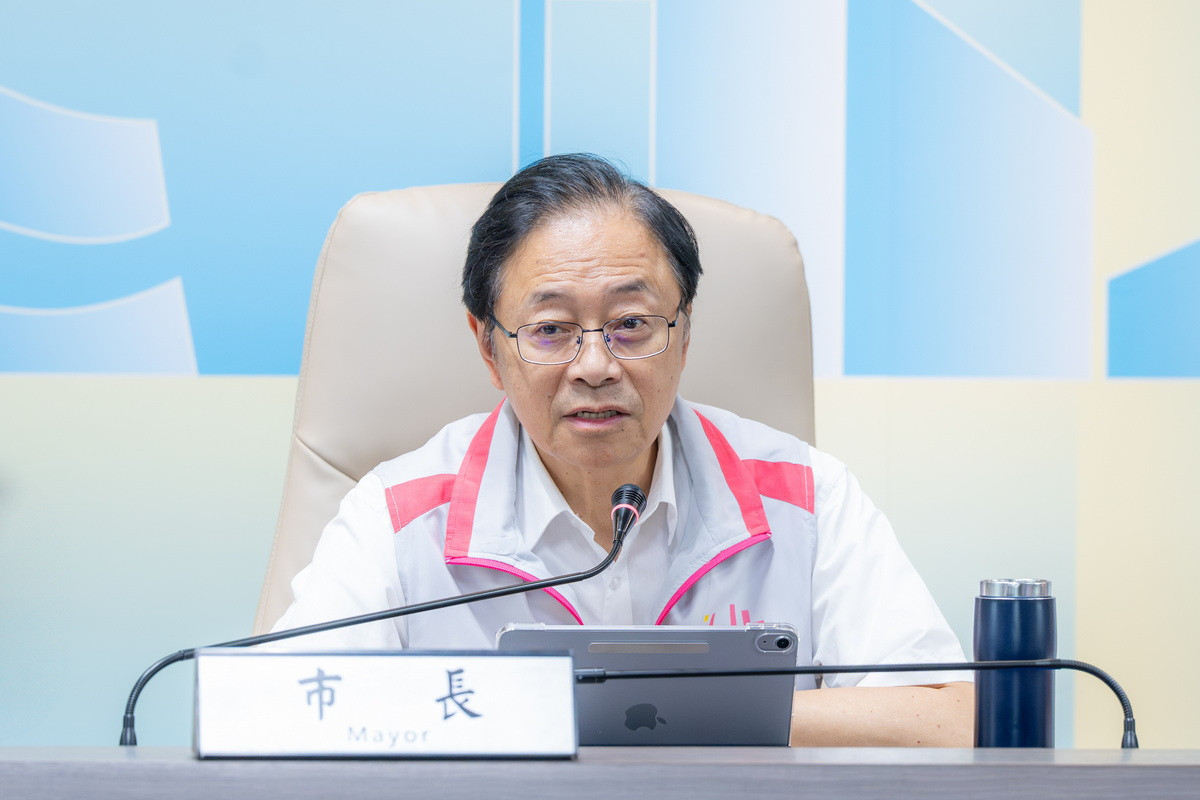 桃園市長張善政。<br />
