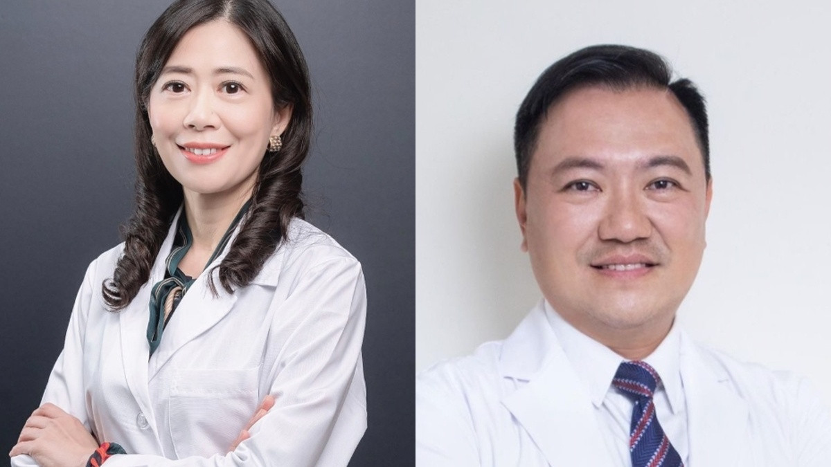 台中榮總前主任鄭文郁（左）、楊孟寅（右）涉違反醫師法，一審判緩刑，檢方已提起上訴。（圖/翻攝中榮官網）