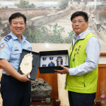 空軍第一聯隊聯隊長拜會縣府　林皆興感謝官兵守護領空