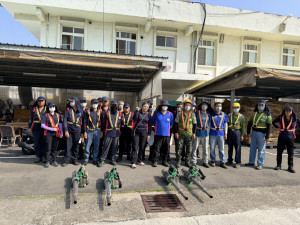 彰化市啟動跨鄉鎮清潔隊聯手出擊全力防者登革熱。圖／彰化市公所提供