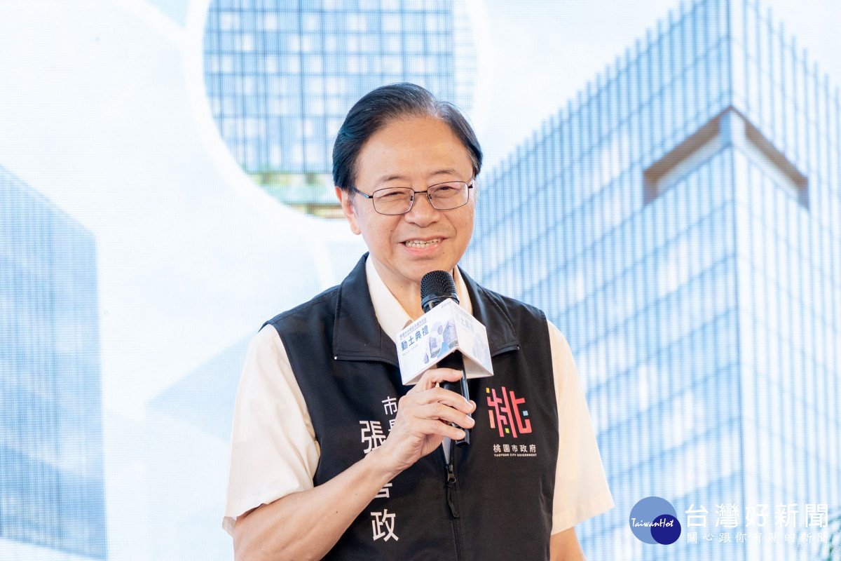 張市長致詞。