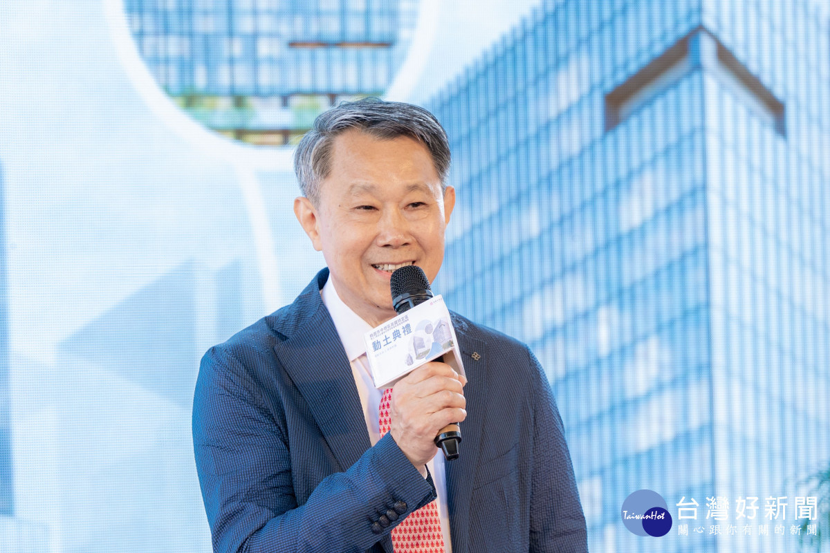 桃大建設股份有限公司董事長劉沁垣致詞。