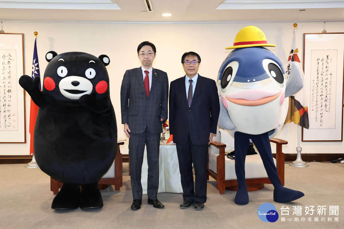 日本熊本縣知事及議長連袂拜會黃偉哲　感謝台南雪中送炭助熊本震災復興