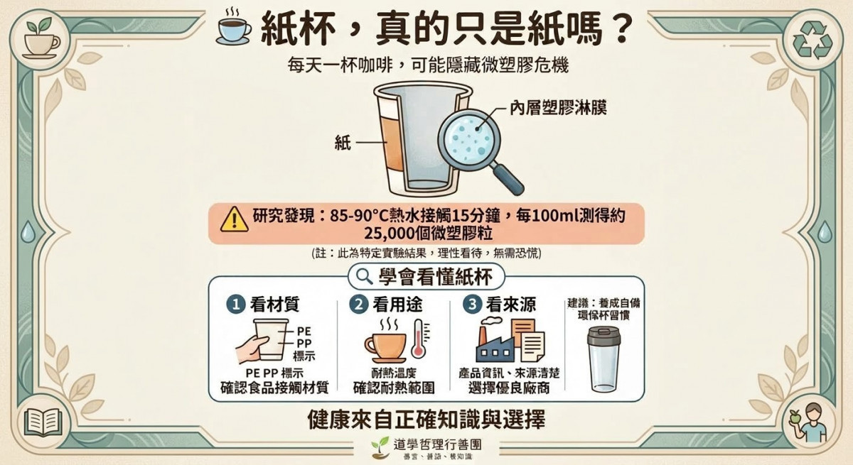 紙杯，真的只是紙嗎？