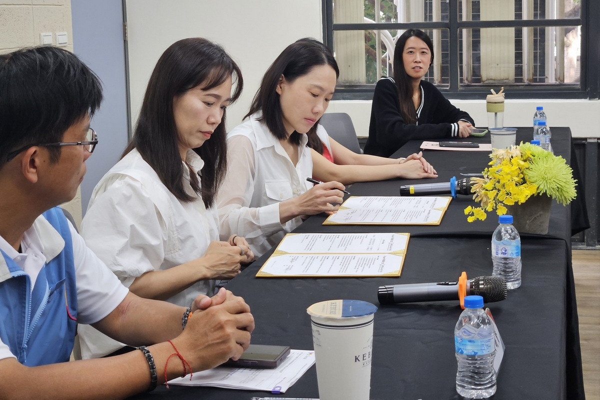 中嘉寬頻|北健與壽山高中簽訂產學合作備忘錄。<br />
