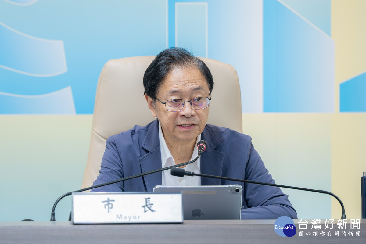 桃園市長張善政。<br />