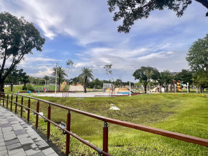 屏縣2座共融公園化身「海綿」　可暫存逾260萬公升雨水
