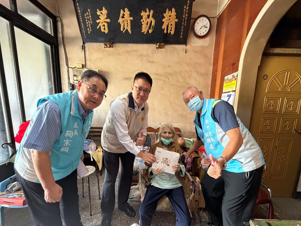 輔導會輔訪新竹榮服處　期勉提供周延有溫度服務