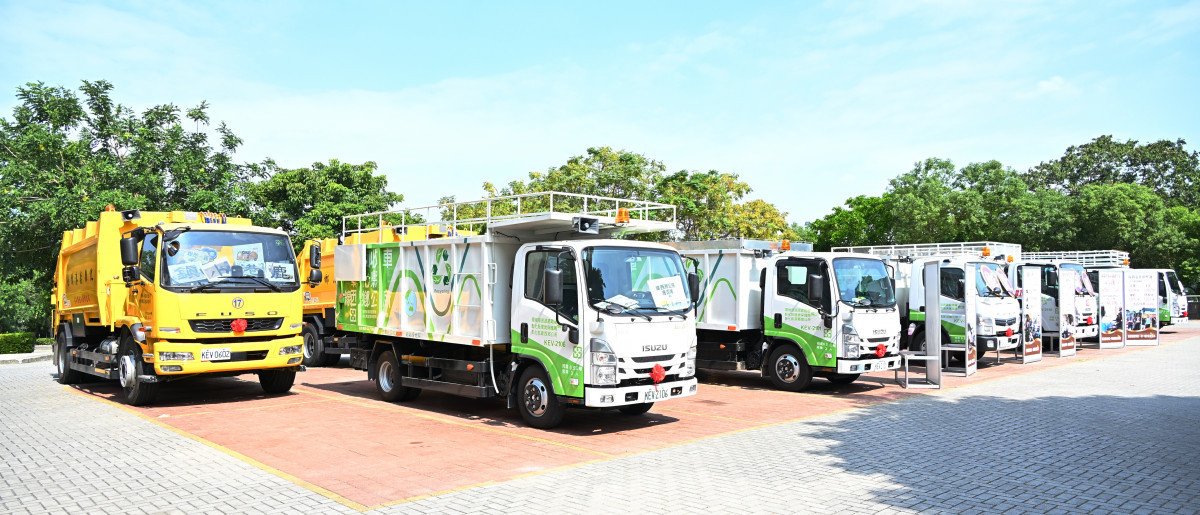 垃圾車回收車車輛。圖／彰化縣政府提供