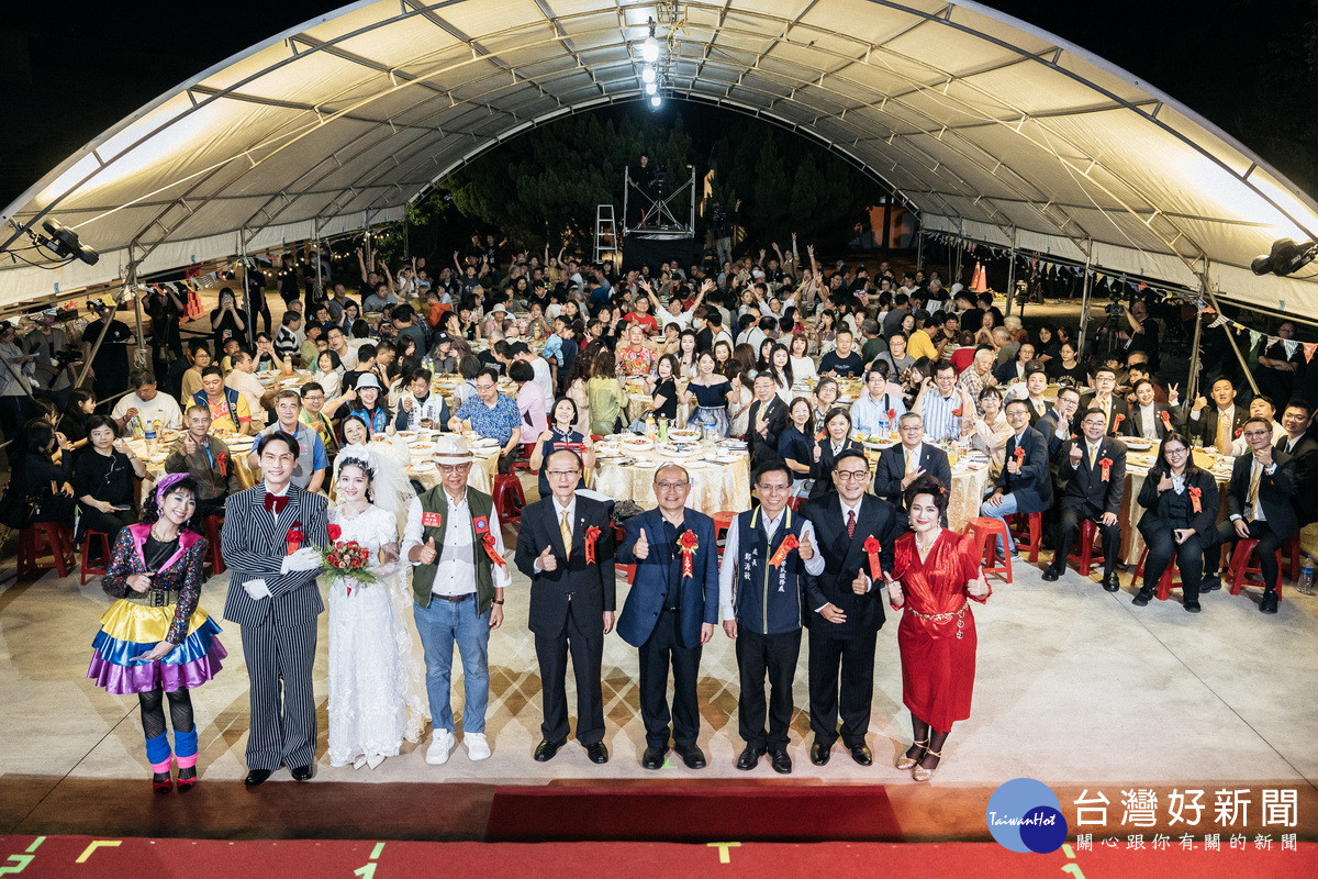 2026桃園眷村文化節以沉浸式舞台劇《喜事樂桃桃》眷味餐桌場熱鬧登場。<br />