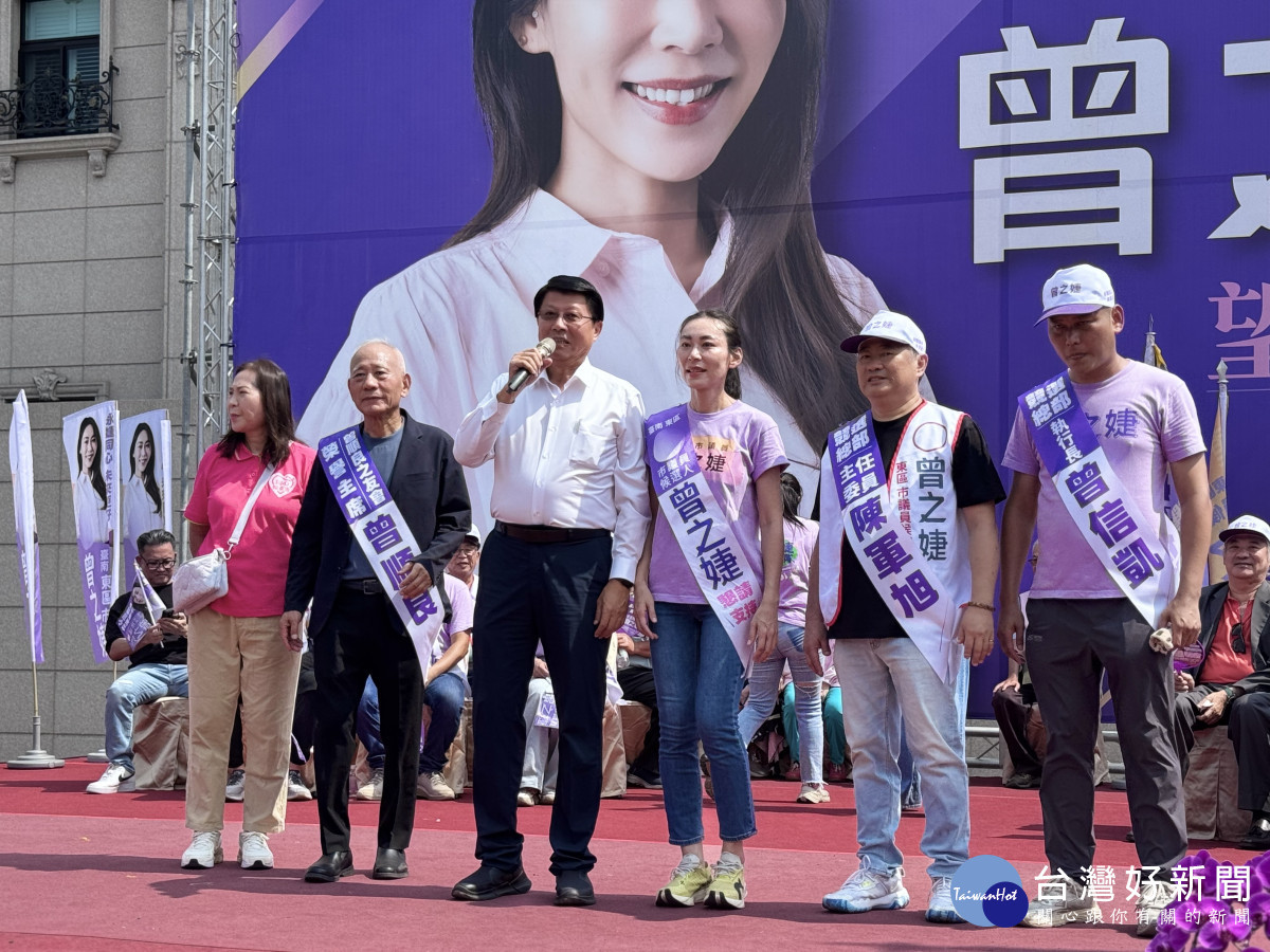謝龍介連趕四場競總成立　展現在野團結氣勢