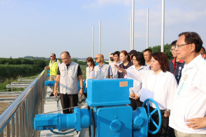 嘉義市牛稠溪環快東段先期聯絡道路將於13日中午前開放通車／嘉義市府提供