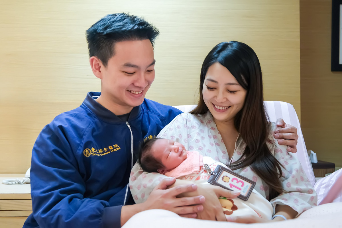 東元院內急診科醫師喜迎國慶寶寶出生。