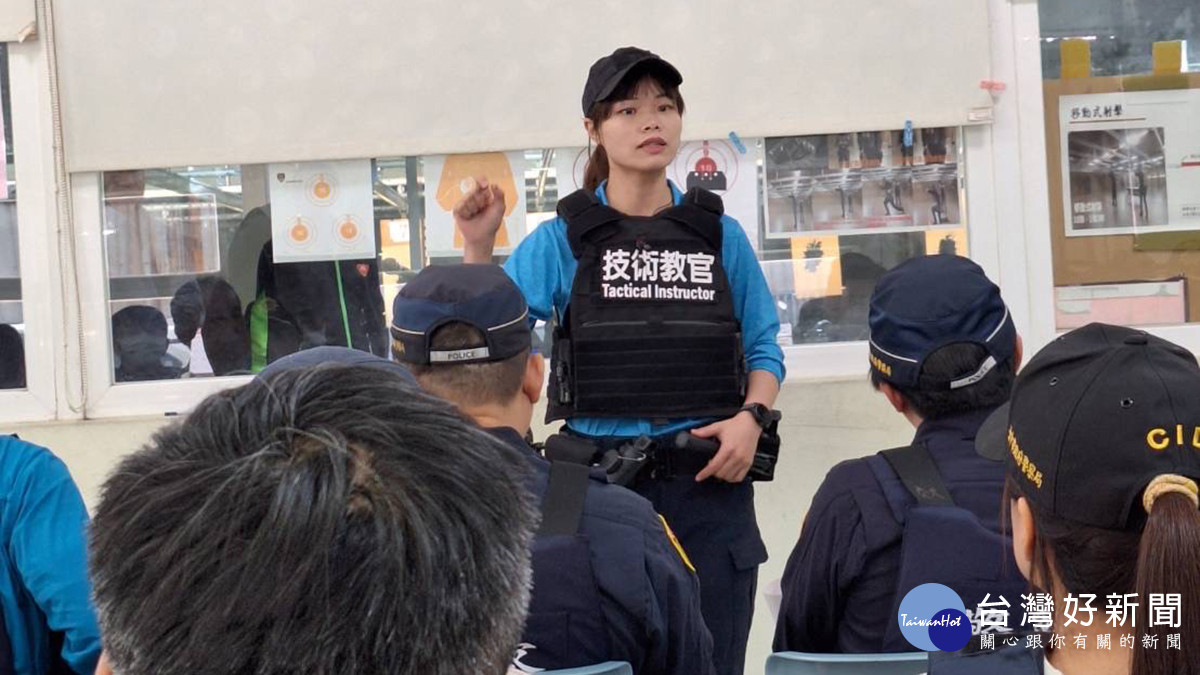 台中警界首位女性常訓教官出爐！跆拳道4段　國際賽狂奪10面獎牌