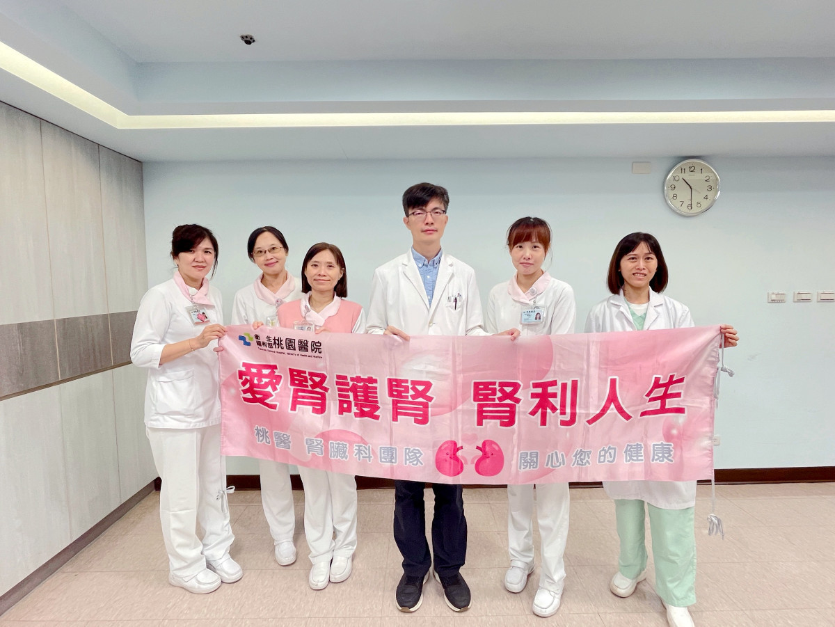 腎病治療不只洗腎　部桃陪病友選擇