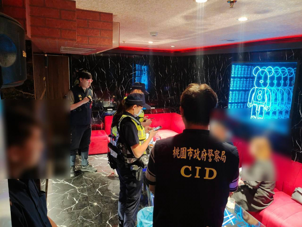 平鎮警分局執行「雷霆除暴暨全國同步掃蕩黑幫處所」專案勤務,全面清查不法活動,確保選前社會治安平穩。
