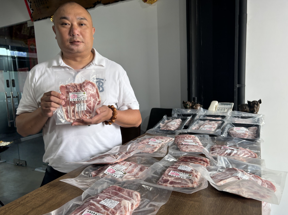 小鮮肉負責人鄭茂祥積極推動台灣豬肉產業品質升級。圖/業者提供