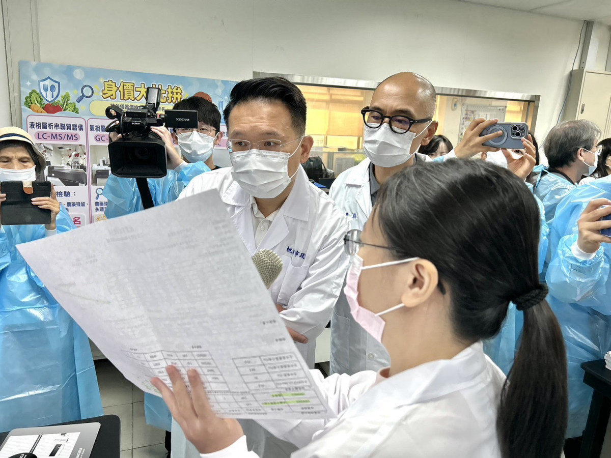 市府跨局處由衛生局、教育局和農業局合作,一層一層的為校園食安嚴密把關。