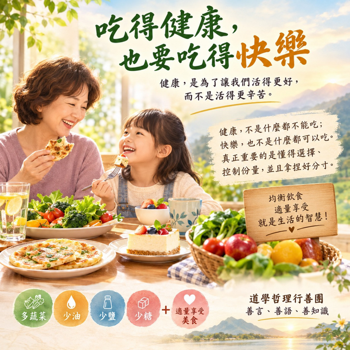 吃得健康，也要吃得快樂